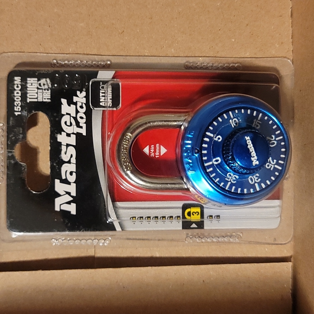 Master Lock Tough Under Fire 3/4 Inch lock